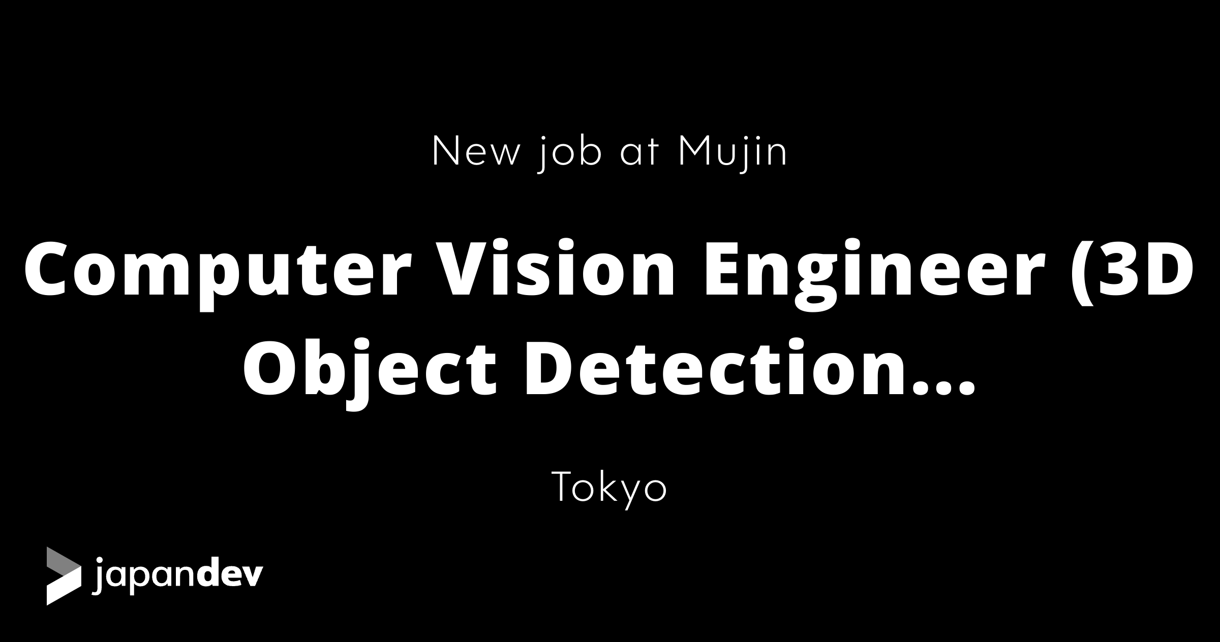 Computer Vision Engineer - Object Detection & 3D Pose Estimation at ...
